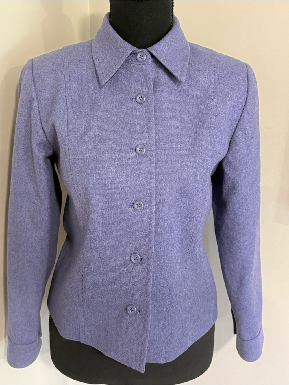 Pendleton Lavender Wool Vintage Pant Suit